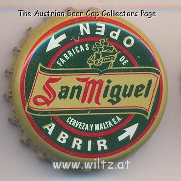 Beer cap Nr.10286: Cerveza Especial produced by San Miguel/Barcelona