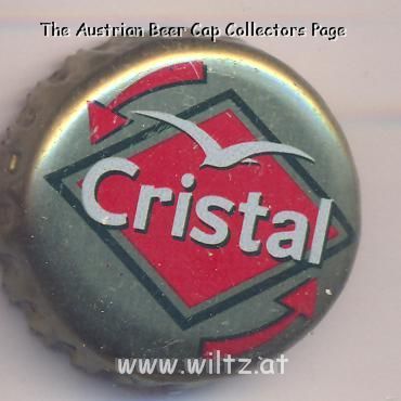 Beer cap Nr.10359: Cristal Pilsener produced by Unicer-Uniao Cervejeria/Leco Do Balio