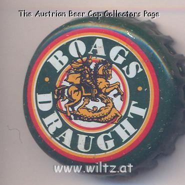 Beer cap Nr.10390: Boags Draught produced by J.Boag & Son/Launceston