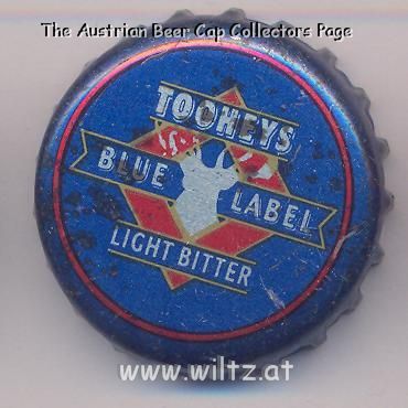 Beer cap Nr.10394: Tooheys Blue Label Light Bitter produced by Toohey's/Lidcombe