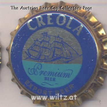 Beer cap Nr.10407: Creola Export Beer produced by Rosema Group Mello Xavier/Neves