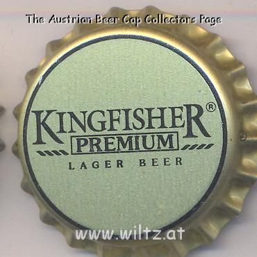 Beer cap Nr.10432: Kingfisher Premium Lager Beer produced by M/S United Breweries Ltd/Bangalore