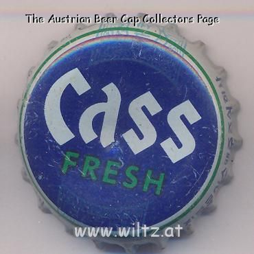 Beer cap Nr.10440: Cass Fresh produced by Oriental Brewery Co./Seoul