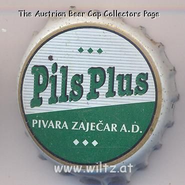 Beer cap Nr.10456: Pils Plus produced by Zajecar Brewery/Zajecar (Serbia)