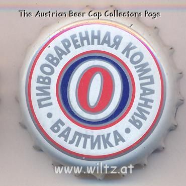 Beer cap Nr.10528: Baltika Nr.0 - Alcohol Free produced by Baltika/St. Petersburg