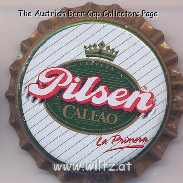 Beer cap Nr.10550: Pilsen Callao produced by Cia Nacional De Cerveza S.A./Callao