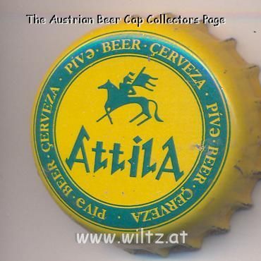 Beer cap Nr.10568: Attila produced by Asfan Ltd./Baku