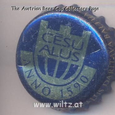 Beer cap Nr.10610: Cesu Tumsais produced by A/S Cesu Alus/Cesis