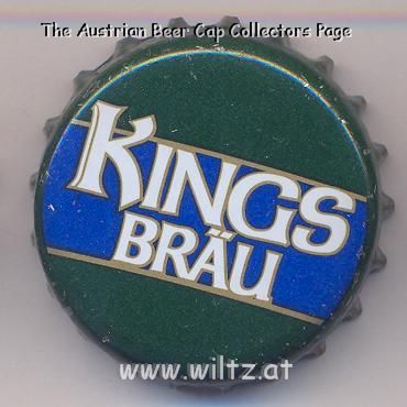 Beer cap Nr.10617: Kings Bräu produced by Kingsbräu/Pagny-Sur-Meuse