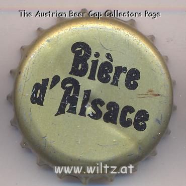 Beer cap Nr.10619: Biere d'Alsace produced by L. Haag - Metzger et Cie./Hochfelden