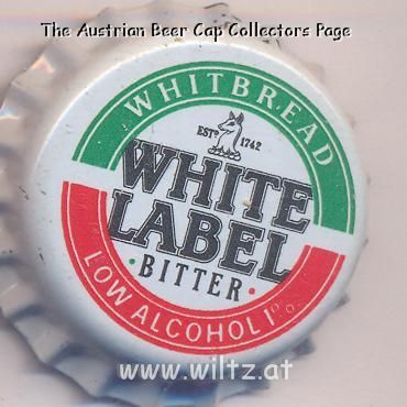 Beer cap Nr.10625: White Label Bitter produced by Whitbread/London