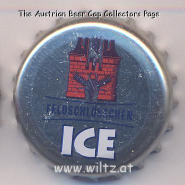 Beer cap Nr.10660: ICE produced by Feldschlösschen/Rheinfelden