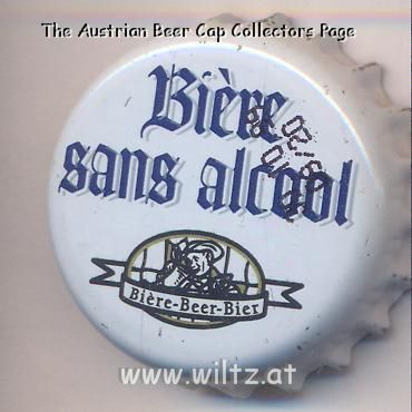 Beer cap Nr.10707: Biere sans Alcool produced by brewed for supermarket Carrefour/Strasbourg