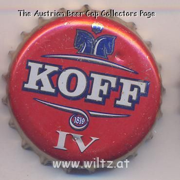 Beer cap Nr.10715: Koff IV produced by Oy Sinebrychoff Ab/Helsinki