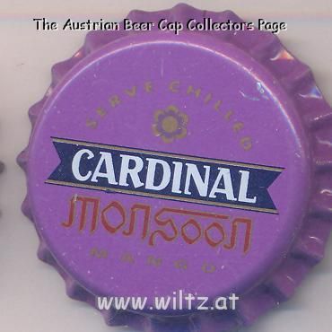 Beer cap Nr.10719: Cardinal Monsoon produced by Brasserie Du Cardinal Fribourg S.A./Fribourg