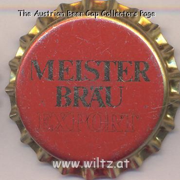 Beer cap Nr.10831: Meister Bräu Export produced by Getränkevertrieb Winkel/Karlsruhe