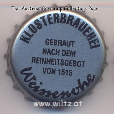 Beer cap Nr.10839: Export Dunkel 5,0% produced by Klosterbrauerei Weissenohe/Weissenohe