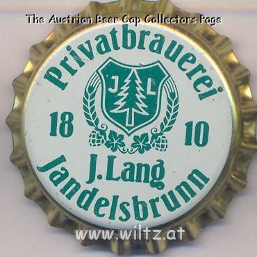 Beer cap Nr.10842: Pils produced by Privatbrauerei J. Lang/Jandelsbrunn
