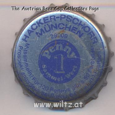 Beer cap Nr.10871: Münchner Hell produced by Hacker-Pschorr-Bräu GmbH Verwaltung/München
