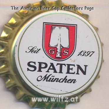 Beer cap Nr.10940: Spaten Premium Lager produced by Spaten-Franziskaner-Bräu/München