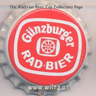 Beer cap Nr.10942: Günzburger Rad Bier produced by Radbrauerei Gebr. Bucher KG/Günzburg