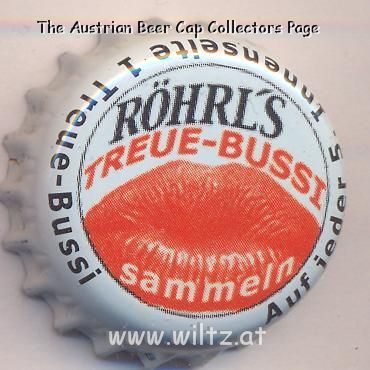 Beer cap Nr.10948: Röhrls Treue Bussi produced by Röhrlbrauerei/Straubing