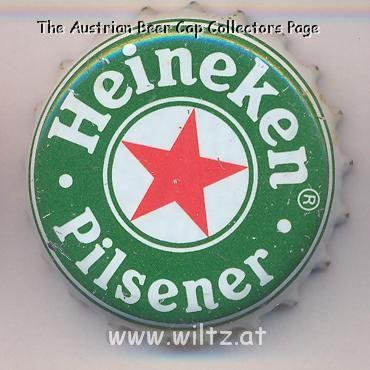 Beer cap Nr.10969: Heineken Pilsener produced by Heineken/Amsterdam