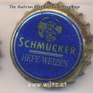 Beer cap Nr.10997: Schmucker Hefe Weizen produced by Schmucker/Mossautal