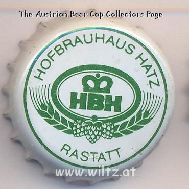 Beer cap Nr.11029: Hatz Pils produced by Hofbräuhaus Hatz/Hatz