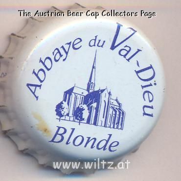 Beer cap Nr.11038: Blonde produced by Abbaye du Val-Dieu/Aubel