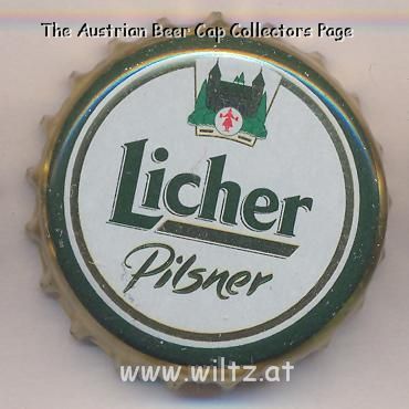 Beer cap Nr.11091: Licher Pilsner produced by Licher Privatbrauerei Ihring-Melchior KG/Lich