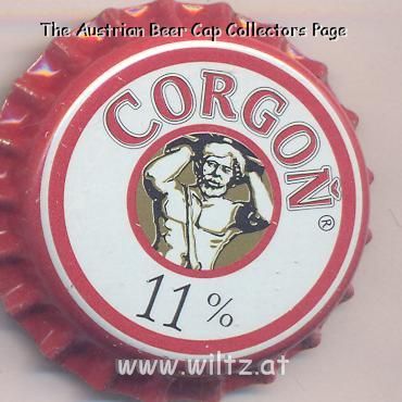 Beer cap Nr.11117: Corgon 11% produced by Pivovar Karsay/Nitra
