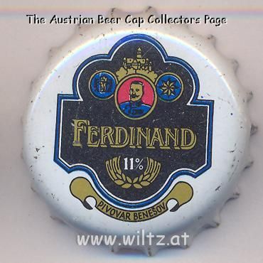 Beer cap Nr.11121: Ferdinand 11% produced by Pivovar Benesov/Benesov u Prahy
