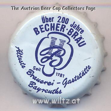 Beer cap Nr.11157: Becher Bräu produced by Becher Bräu/Bayreuth