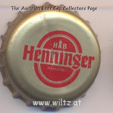 Beer cap Nr.11180: Export produced by Henninger/Frankfurt