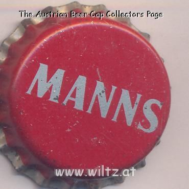 Beer cap Nr.11195: Manns produced by Mann & Truman/London