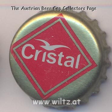 Beer cap Nr.11254: Cristal Pilsener produced by Unicer-Uniao Cervejeria/Leco Do Balio