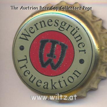 Beer cap Nr.11278: Wernesgrüner produced by Wernesgrüner Brauerei AG/Wernesgrün