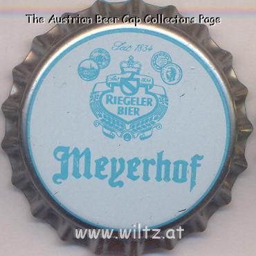 Beer cap Nr.11286: Meyerhof produced by Riegeler/Riegel