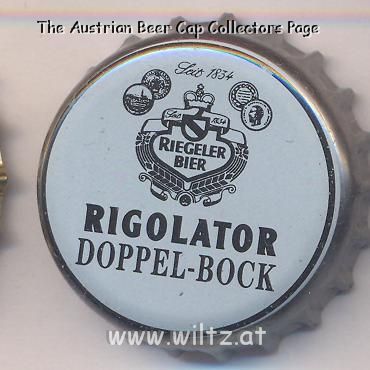 Beer cap Nr.11287: Rigolator Doppel-Bock produced by Riegeler/Riegel