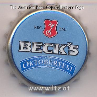 Beer cap Nr.11290: Oktoberfest produced by Brauerei Beck GmbH & Co KG/Bremen