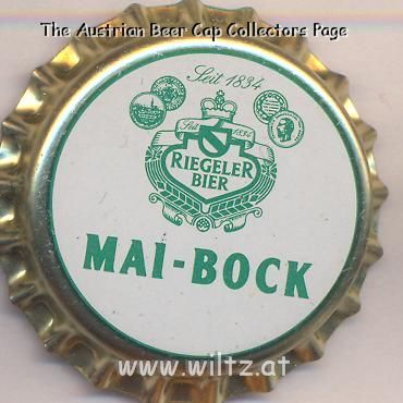 Beer cap Nr.11295: Mai Bock produced by Riegeler/Riegel