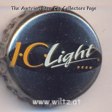 Beer cap Nr.11317: IC Light Beer produced by Pittsburg Brewing Co/Pittsburg
