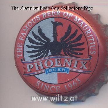 Beer cap Nr.11326: Phoenix Beer produced by Mauritius Breweries Ltd/Phoenix
