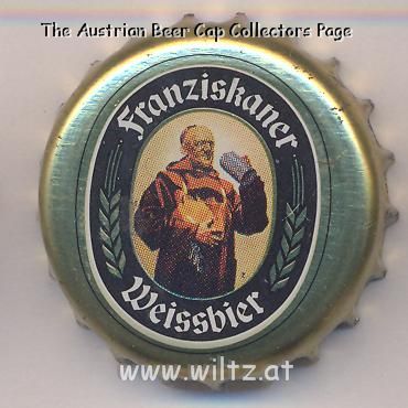 Beer cap Nr.11336: Franziskaner Weissbier produced by Spaten-Franziskaner-Bräu/München