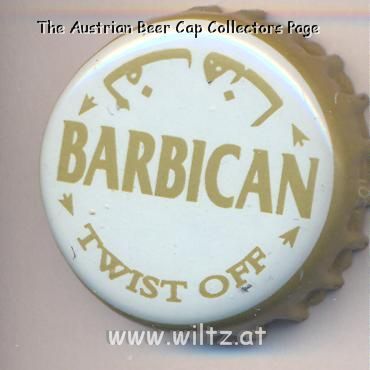 Beer cap Nr.11410: Barbican produced by Aujan Industries  Co./Dammam