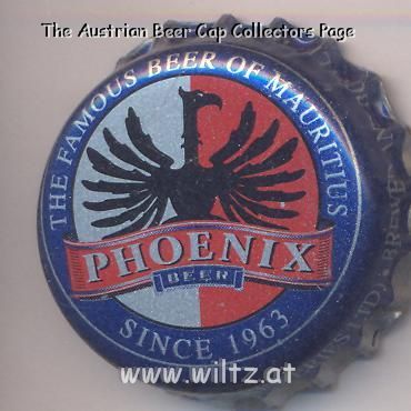 Beer cap Nr.11438: Phoenix Beer produced by Mauritius Breweries Ltd/Phoenix