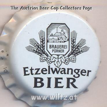 Beer cap Nr.11446: Etzelwanger Bier produced by Brauerei Pürner/Etzelwang