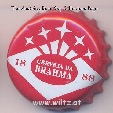 Beer cap Nr.11497: Cerveja da Brahma produced by Brahma/Curitiba