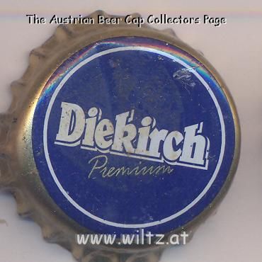 Beer cap Nr.11498: Diekirch Premium produced by Diekirch S.A./Diekirch